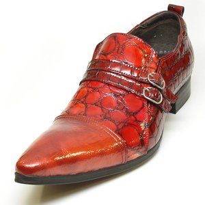 NWB FIESSO ENCORE LEATHER RED PATENT SHOE FI3203